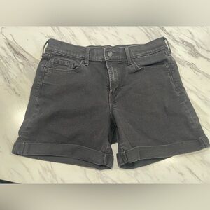 Old Navy Women's Black Denim Shorts